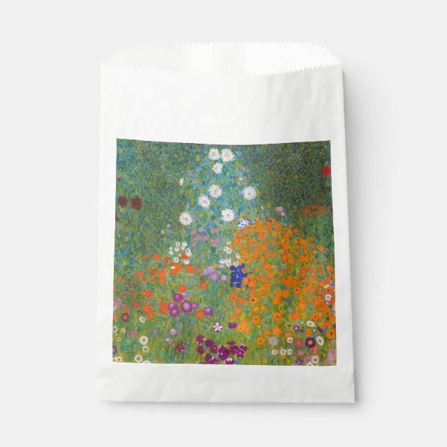 Sachets En Papier Gustav Klimt - Jardin des fleurs (Devant)