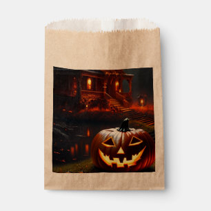 Sachets En Papier Halloween/Citrouille/Automne