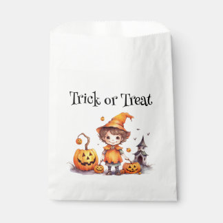 Sachets En Papier Halloween Citrouille Sweet Traitements - Favoriser