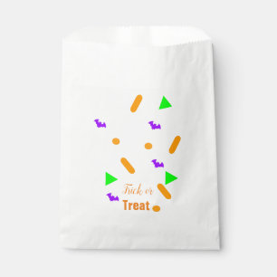 Sachets En Papier Halloween Confetti arroses Neon