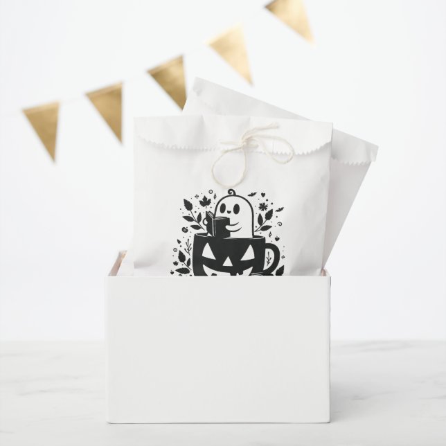 Sachets En Papier Halloween de livre (Fête)