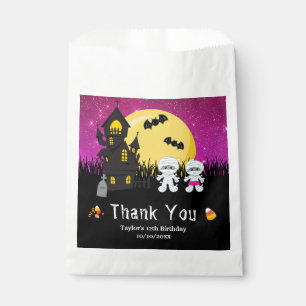 Sachets En Papier Halloween fête d'anniversaire maman rose