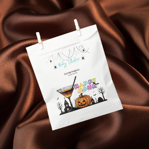 Sachets En Papier Halloween Happy Hour Citrouille Cocktail Baby show