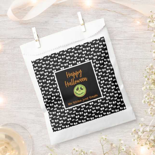 Sachets En Papier Halloween partie éffrayant sac de sang noir sac de (Coupé)