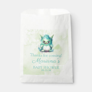 Sachets En Papier Halloween Petit Monster Boy Baby shower