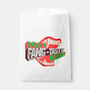 Sachets En Papier Halloween Pun Avoir une soirée fang tastic