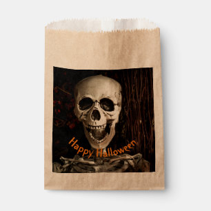 Sachets En Papier Halloween squelette riant