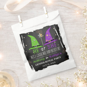 Sachets En Papier Halloween Witch Genre Revela Party