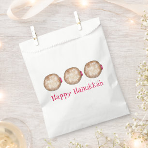 Sachets En Papier Hanoukka Chanukah Fêtes juives Jelly Doughnut