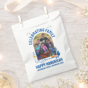 Sachets En Papier HANOUKKA FAMILY REUNION Photo personnalisable