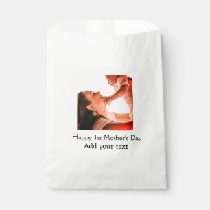 Sachets En Papier Happy 1st Mother's Day meilleure maman jamais ajou