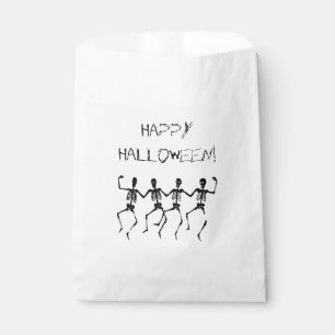 Sachets En Papier Happy Halloween Dancing Skeletons