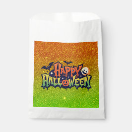 Sachets En Papier Happy Halloween fun fausse parties scintillant