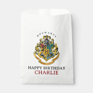Sachets En Papier Harry Potter Armoiries de Poudlard Anniversaire