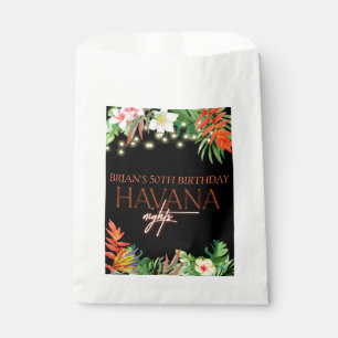 Sachets En Papier Havana Nights, Havana Nights Party, Tropical