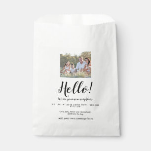 Sachets En Papier Hello Neighbor modifiable,  Nouvelle adresse, intr