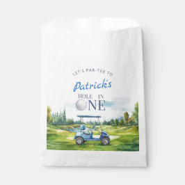 Sachets En Papier Hole In One Golf 1st Birthday
