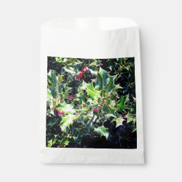 Sachets En Papier Holly, baies rouges