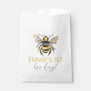 Sachets En Papier Honey Bee Premier Anniversaire Papier Treat Bags