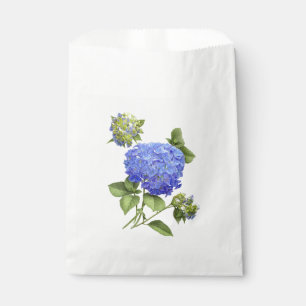 Sachets En Papier Hortensias bleus
