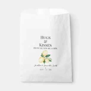 Sachets En Papier Hugs & Kisses de la nouvelle Fête des mariées Mme