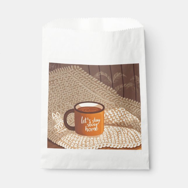 Sachets En Papier Hygge Nuit Douillette Célébrez les nuits douillett (Devant)