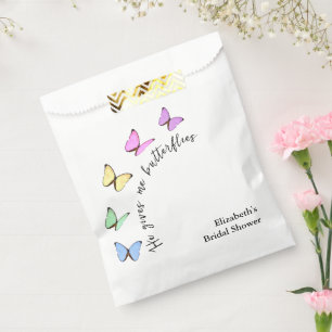 Sachets En Papier Il Me Donne Des Papillons Mariage
