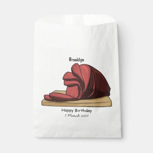 Sachets En Papier Illustration de jambon