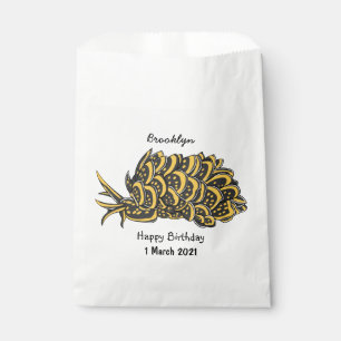 Sachets En Papier Illustration de la feuille de limace de mer grillé