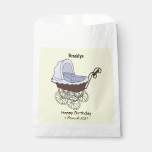 Sachets En Papier Illustration de poussette