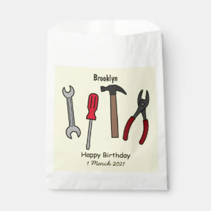 Sachets En Papier Illustration des outils de menuiserie