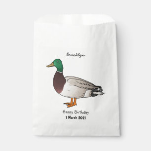 Sachets En Papier Illustration du canard de Majard