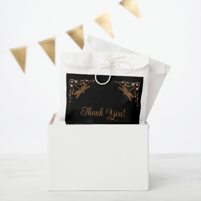 Sachets En Papier Imaginaire Fairy Tale Mariage "Merci" (Fête)
