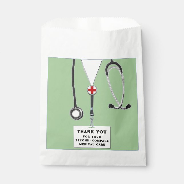 Sachets En Papier Infirmière Appréciation Favoriser Sac (Devant)