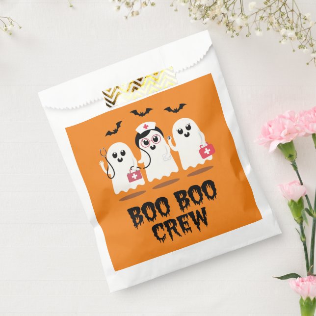 Sachets En Papier Infirmière d'Halloween Cute Fantôme Infirmière (Scellé)