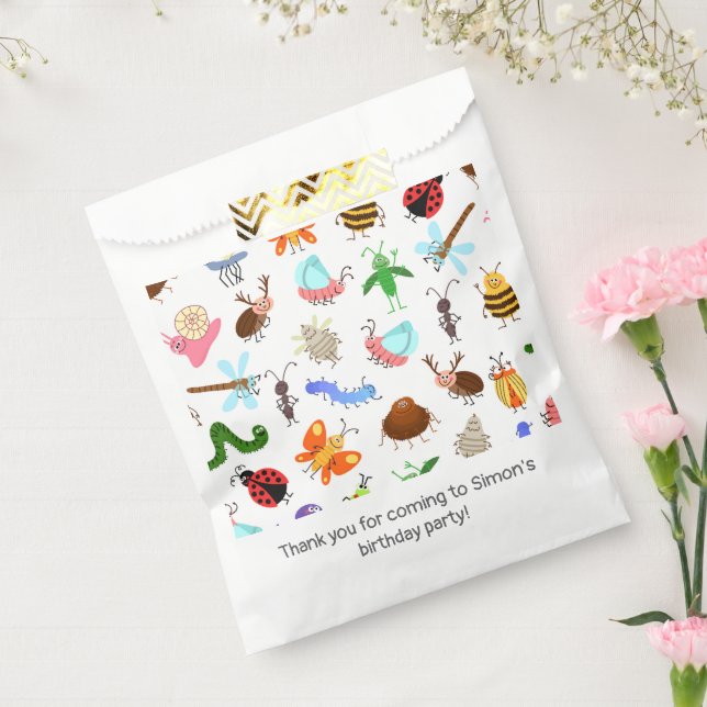 Sachets En Papier Insectes Bugs (Scellé)