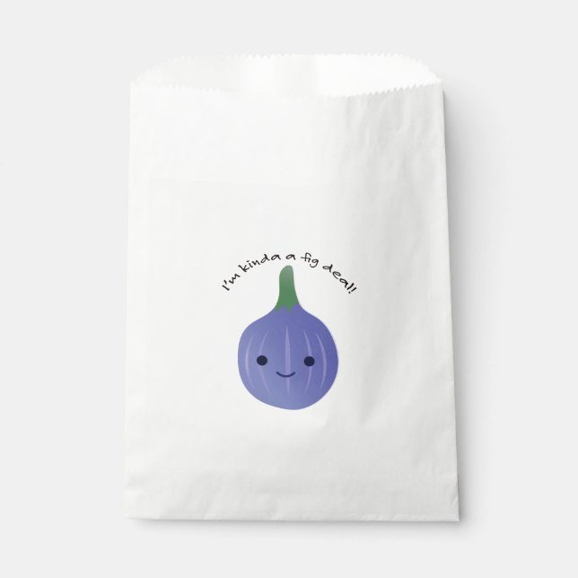 Sachets En Papier Je suis Kinda un contrat de fig (Devant)