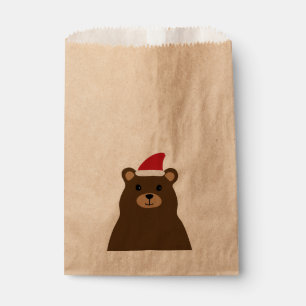 Sachets En Papier Joli Père Noël Porte Noël Sac, Vacances