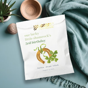 Sachets En Papier Joli Shamrock  St Patrick's Day Anniversaire de en
