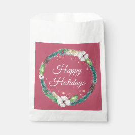 Sachets En Papier Jolie couronne de vacances Boho