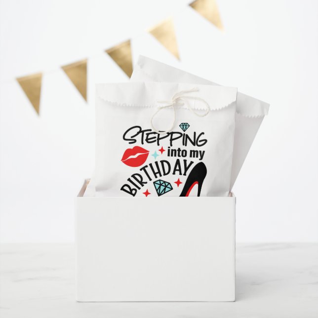 Sachets En Papier Joyeux Anniversaire  (Fête)