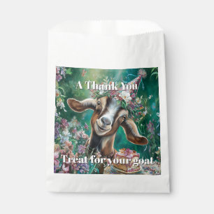 Sachets En Papier Joyeux Anniversaire Fleurs de Jardin de Chèvre Nub