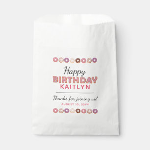 Sachets En Papier JOYEUX ANNIVERSAIRE Gâteaux personnalisés Donuts g