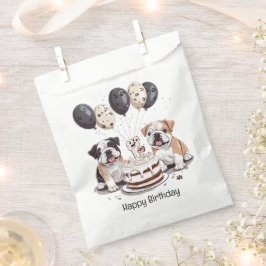 Sachets En Papier Joyeux Bulldogs anglais