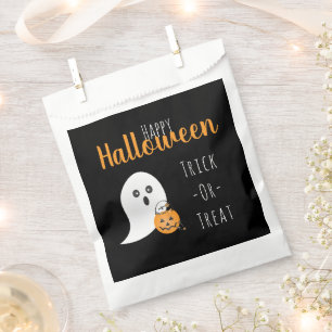 Sachets En Papier Joyeux Fantôme Halloween Éffrayant