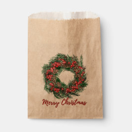 Sachets En Papier Joyeux sac de Noël Favoriser