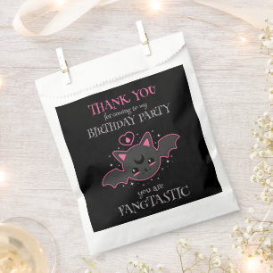 Sachets En Papier Kawaii Bat Halloween fête d'anniversaire