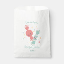 Kawaii Smiling Candy Personnalisé Favoriser Sac