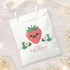 Sachets En Papier Kawaii Strawberry Baby Shower