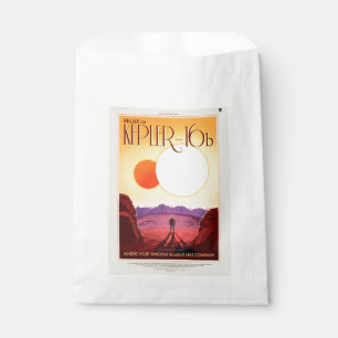 Sachets En Papier Kepler Space Voyage Destination Planète Aventure